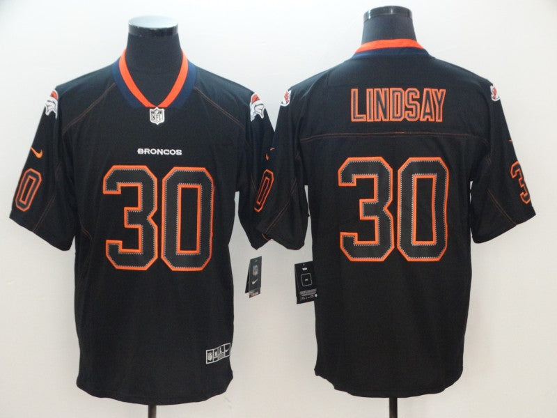 Adult Denver Broncos Phillip Lindsay NO.30 Football Jerseys