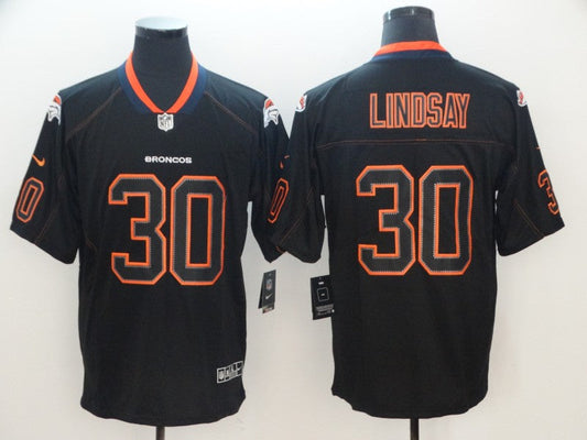 Adult Denver Broncos Phillip Lindsay NO.30 Football Jerseys
