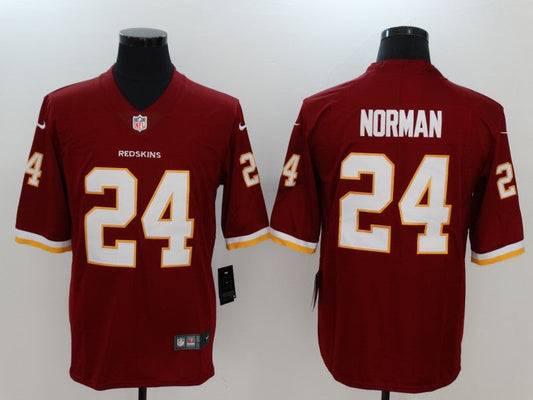 Adult Washington Redskins Josh Norman NO.24 Football Jerseys