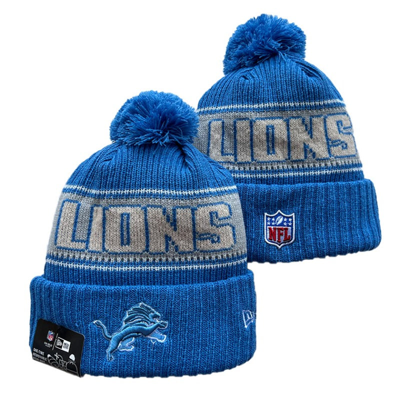 Detroit Lions NFL knitted hats