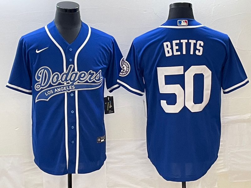 Men/Women/Youth Los Angeles Dodgers Mookie Betts #50 baseball Jerseys