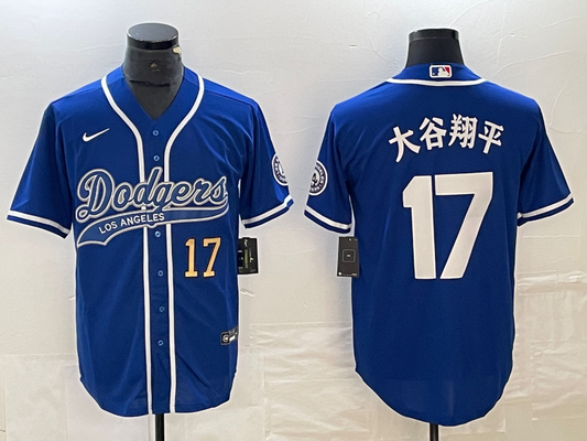 Men/Women/Youth   Los Angeles Dodgers Ohtani Shohei NO.17 baseball Jerseys