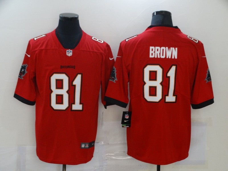 Adult Tampa Bay Buccaneers Antonio Brown NO.81 Football Jerseys
