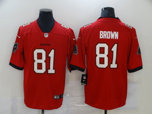 Adult Tampa Bay Buccaneers Antonio Brown NO.81 Football Jerseys