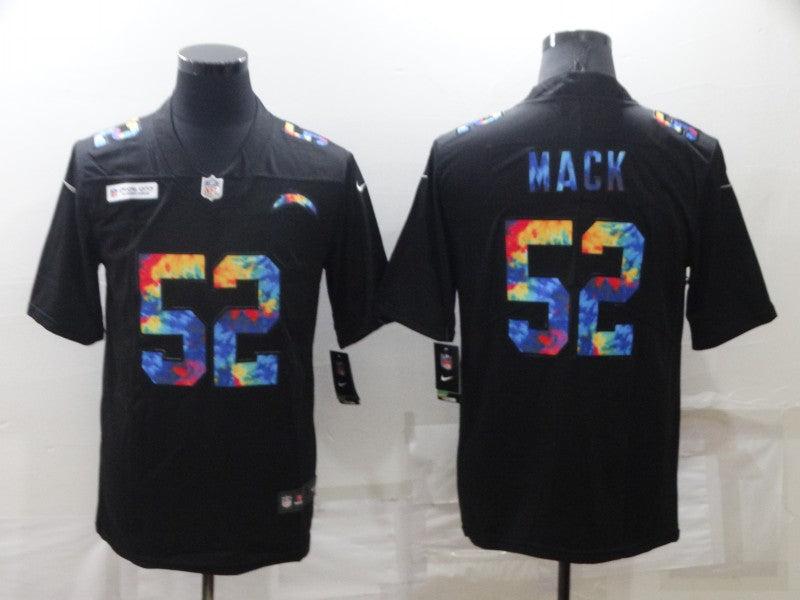 Adult Los Angeles Chargers Khalil Mack NO.52 Football Jerseys