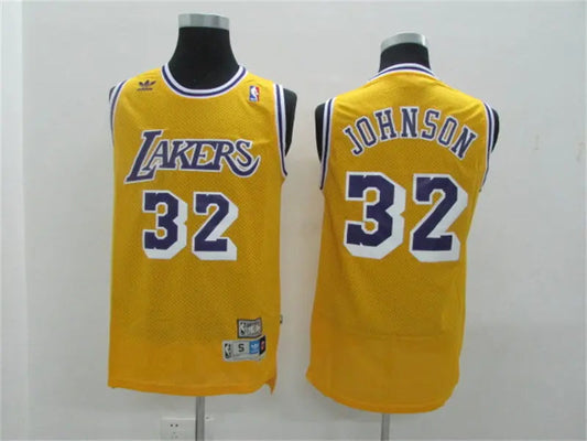 Los Angeles Lakers Earvin Johnson NO.32 Basketball Jersey