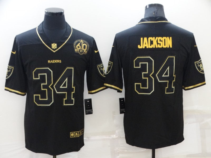 Adult ‎Oakland Raiders Bo Jackson NO.34 Football Jerseys