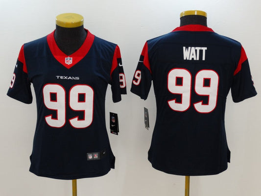 Women's Houston Texans J.J. Watt NO.99 Football Jerseys