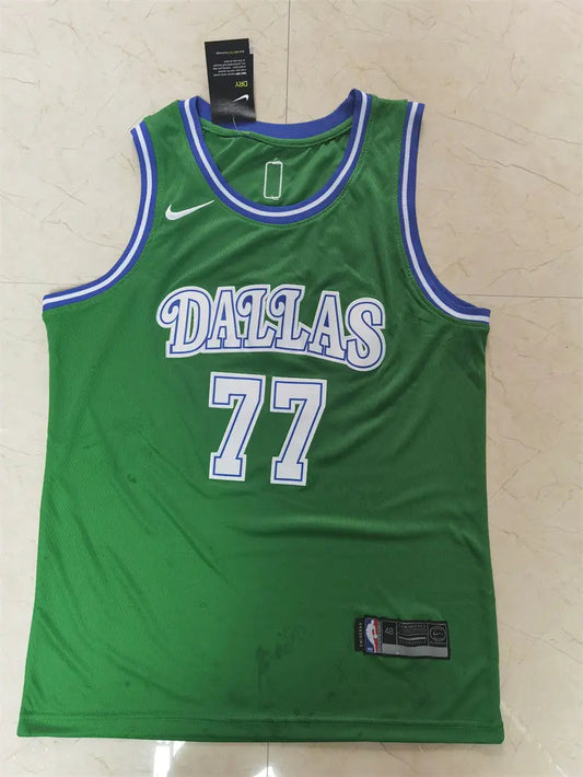 Dallas Mavericks Luka Don?i? NO.77 Basketball Jersey