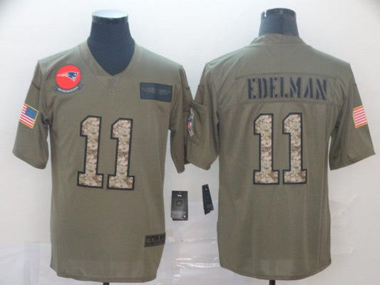 Adult New England Patriots Julian Edelman NO.11 Football Jerseys