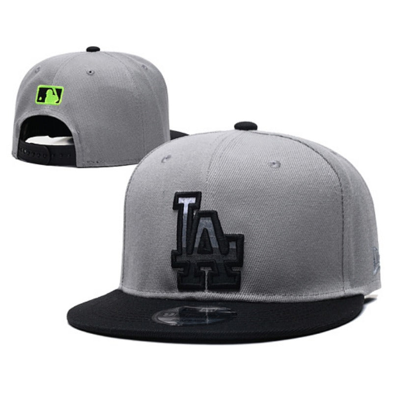 Vintage LA Stitched Baseball Cap - Premium 3D Embroidered Retro Snapback & Fitted (38 Styles)