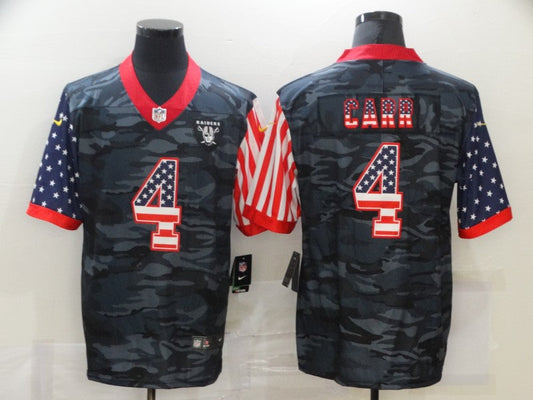Adult ‎Oakland Raiders Derek Carr NO.4 Football Jerseys
