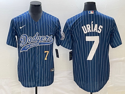 Men/Women/Youth Los Angeles Dodgers Julio Urías #7 baseball Jerseys