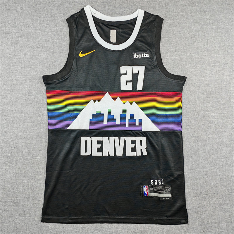 Denver Nuggets Jamal Murray NO.27 black Basketball Jersey