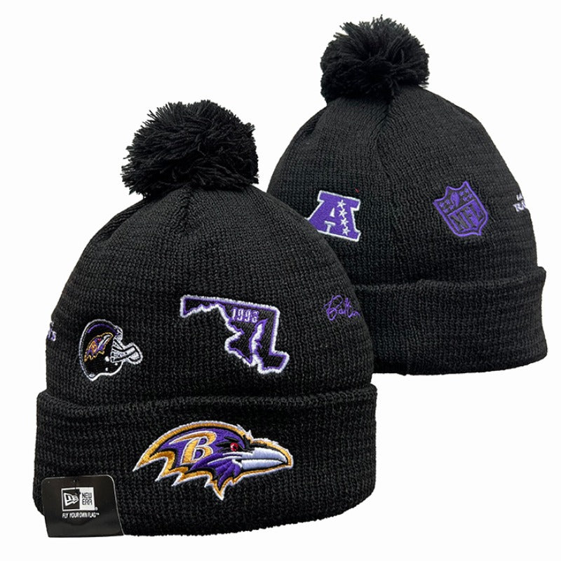 Baltimore Ravens NFL knitted hats