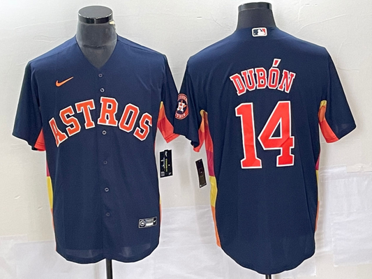 Men/Women/Youth Houston Astros Mauricio Dubon #14 baseball Jerseys