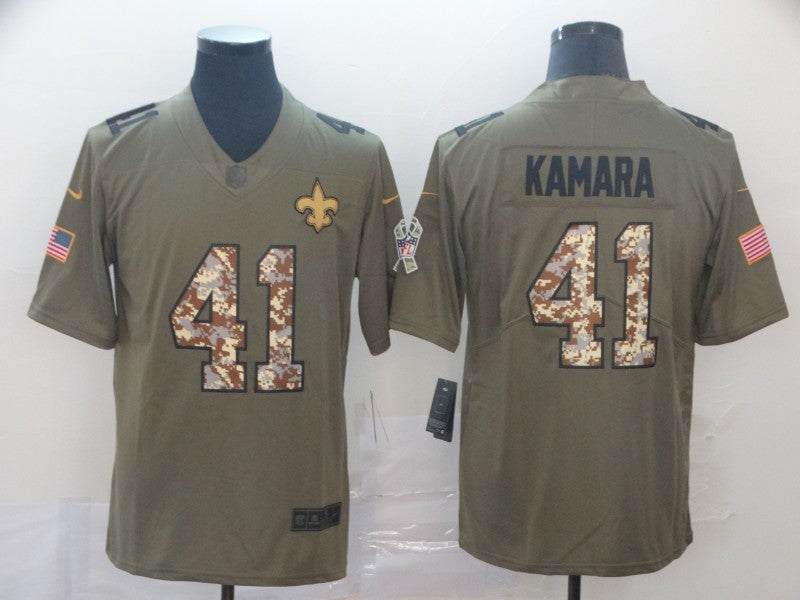 Adult New Orleans Saints Alvin Kamara NO.41 Football Jerseys