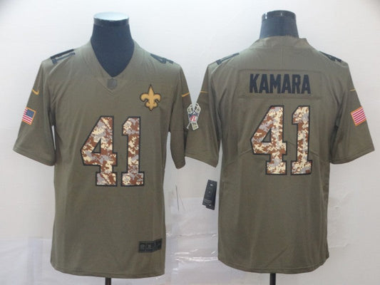 Adult New Orleans Saints Alvin Kamara NO.41 Football Jerseys