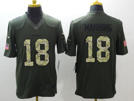 Adult Denver Broncos Peyton Manning NO.18 Football Jerseys