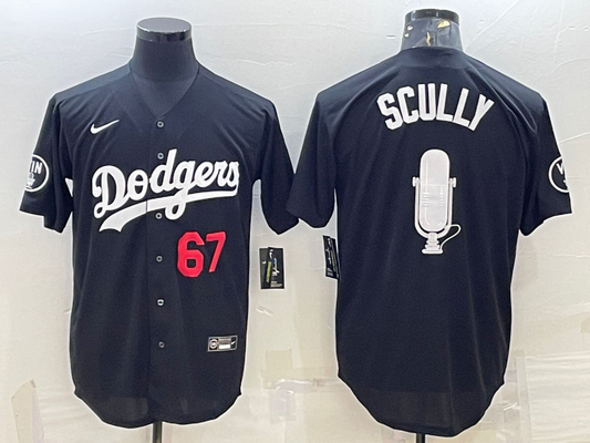 Men/Women/Youth Los Angeles Dodgers Vin Scully #67 baseball Jerseys