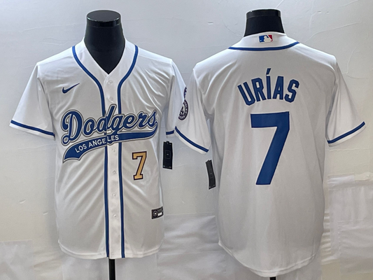 Men/Women/Youth Los Angeles Dodgers Julio Urías #7 baseball Jerseys