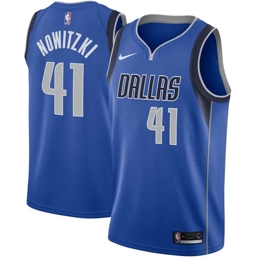 Dallas Mavericks Dirk Nowitzki NO.41 Basketball Jersey
