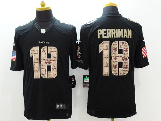 Adult  Baltimore Ravens Breshad Perriman NO.18 Football Jerseys