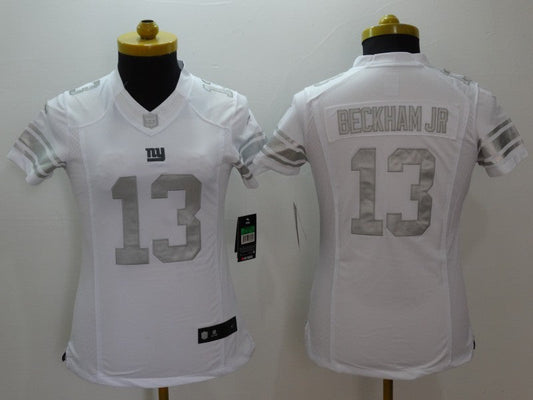 Women New York Giants Odell Beckham Jr. NO.13 Football Jerseys