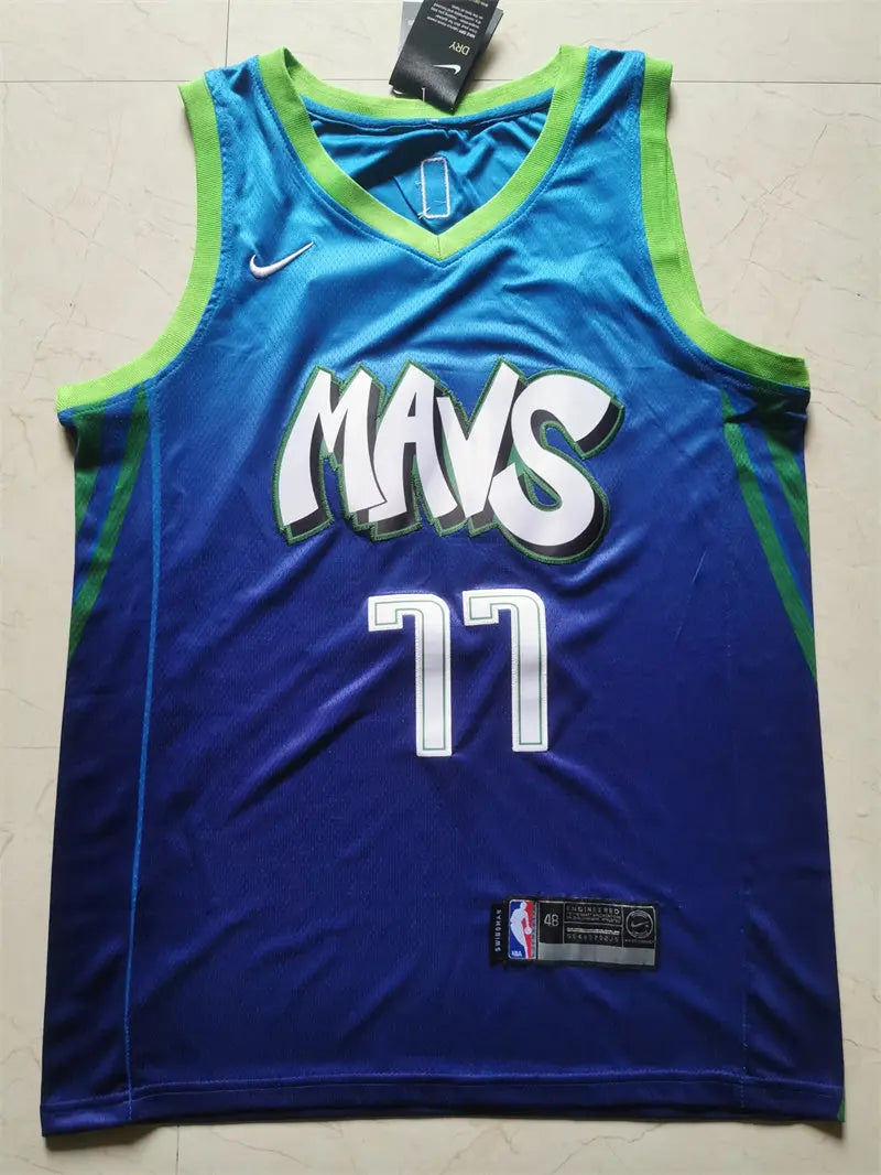 Dallas Mavericks Luka Don?i? NO.77 Basketball Jersey