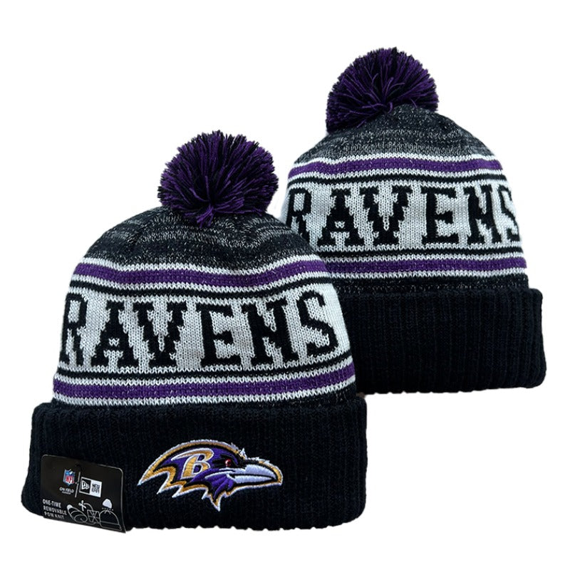 Baltimore Ravens NFL knitted hats