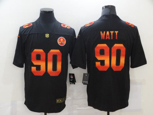 Adult Pittsburgh Steelers T. J. Watt NO.90 Football Jerseys