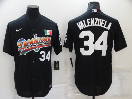 Men/Women/Youth Los Angeles Dodgers Fernando Valenzuela #34 baseball Jerseys