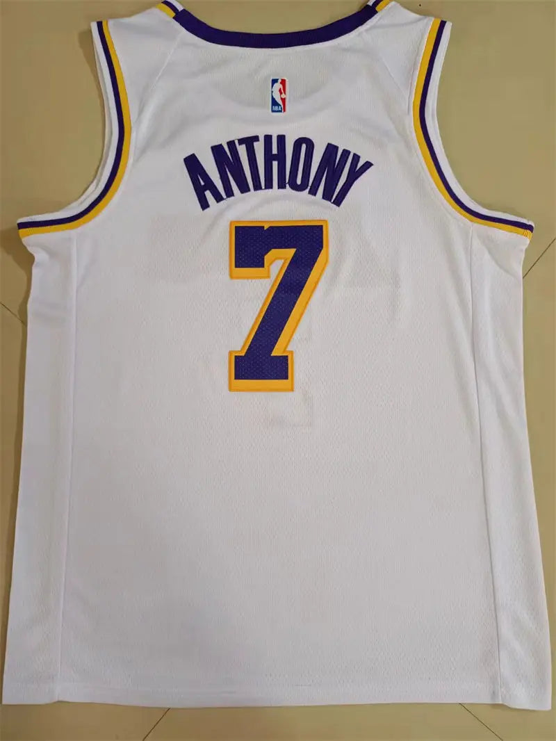 Los Angeles Lakers Carmelo Anthony NO.7 Basketball Jersey