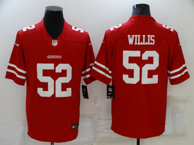 Adult San Francisco 49ers Patrick Willis NO.52 Football Jerseys