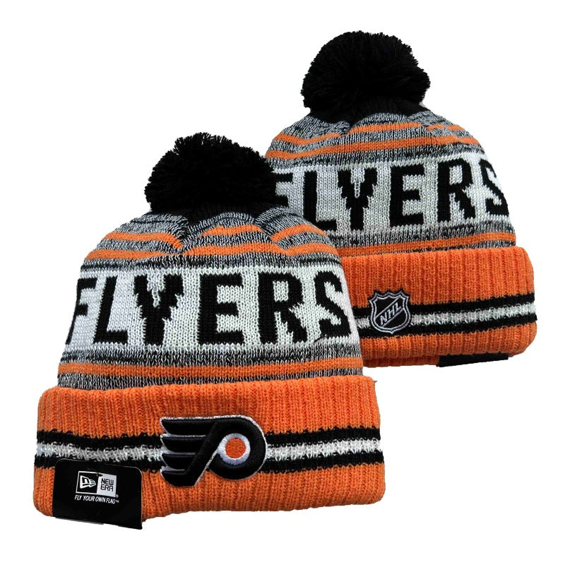 Philadelphia Flyers NHL knitted hats