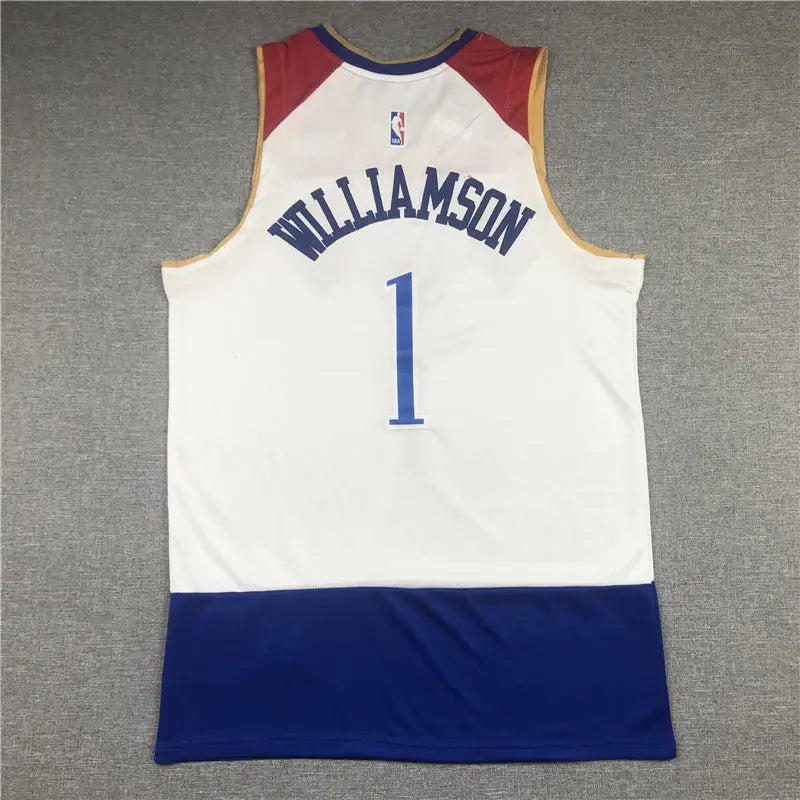 New Orleans Pelicans Zion Williamson NO.1 Basketball Jersey