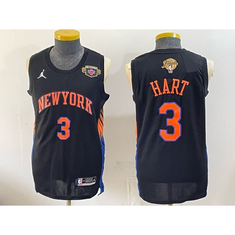 New coming New York Knicks Josh Hart swingman jerseys S-2XL finals championship version