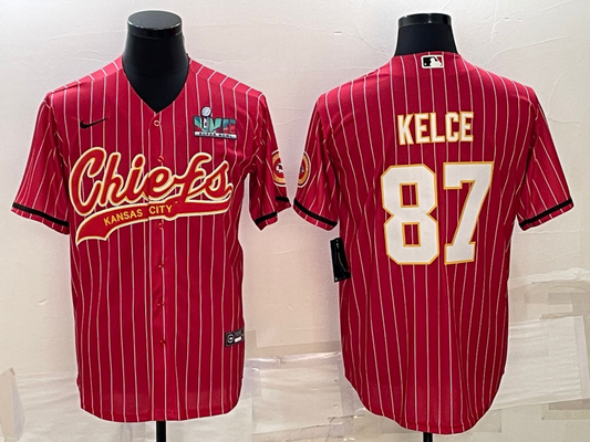 Adult Kansas City Chiefs Travis Kelce NO.87 Football Jersey