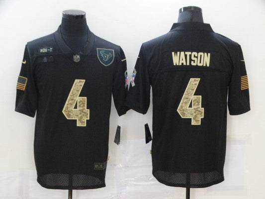 Adult Houston Texans Deshaun Watson NO.4 Football Jerseys
