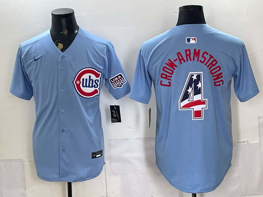 Men/Women/Youth Chicago Cubs Pete Crow-Armstrong #4 baseball Jerseys