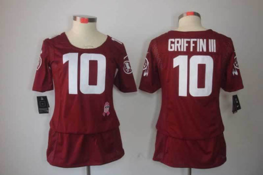 Women's Washington Redskins Robert Griffin III NO.10 Football Jerseys