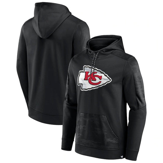 men/women/kids Kansas City Chiefs Black Football Hoodies