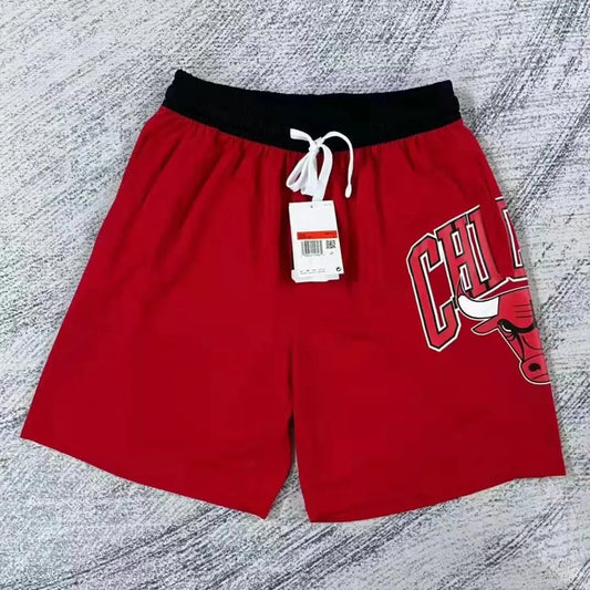 Chicago bulls red Basketball Shorts