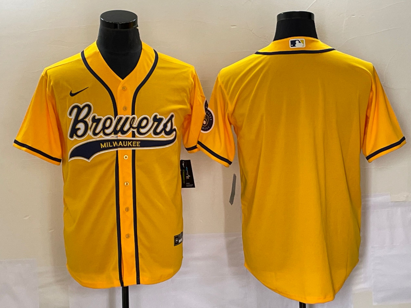Men/Women/Youth Milwaukee Brewers baseball Jerseys blank or custom your name and number