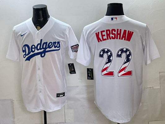 Men/Women/Youth Los Angeles Dodgers Clayton Kershaw #22 baseball Jerseys