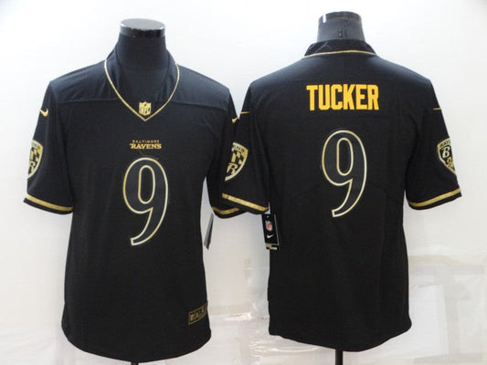 Adult  Baltimore Ravens Justin Tucker NO.9 Football Jerseys
