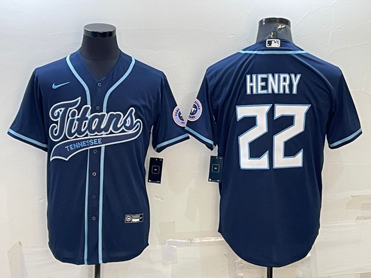 Adult Tennessee Titans Derrick Henry NO.22 Football Jerseys