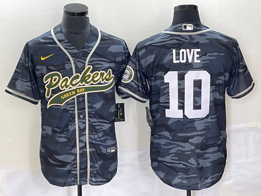 men/women/kids Green Bay Packers Jordan Love NO.10 Football Jerseys