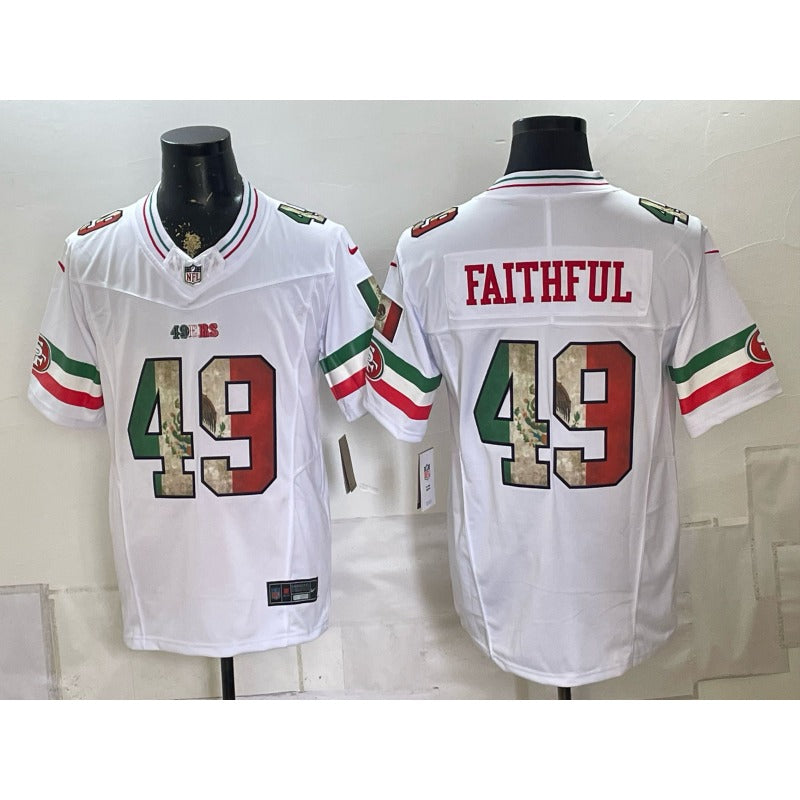 Newest arrival  Adult San Francisco 49ers  faithfull Football Jerseys