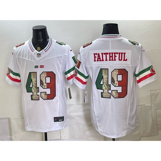 Newest arrival  Adult San Francisco 49ers  faithfull Football Jerseys